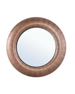 PTMD Gezzy Spiegel | Natuurlijk Hout | D110 cm