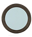 PTMD Noam Brown Mango Houten Ronde Spiegel L