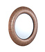 PTMD Gezzy Spiegel | Natuurlijk Hout | D110 cm