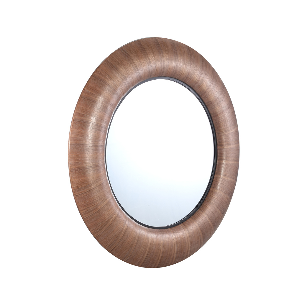 PTMD Gezzy Spiegel | Natuurlijk Hout | D110 cm
