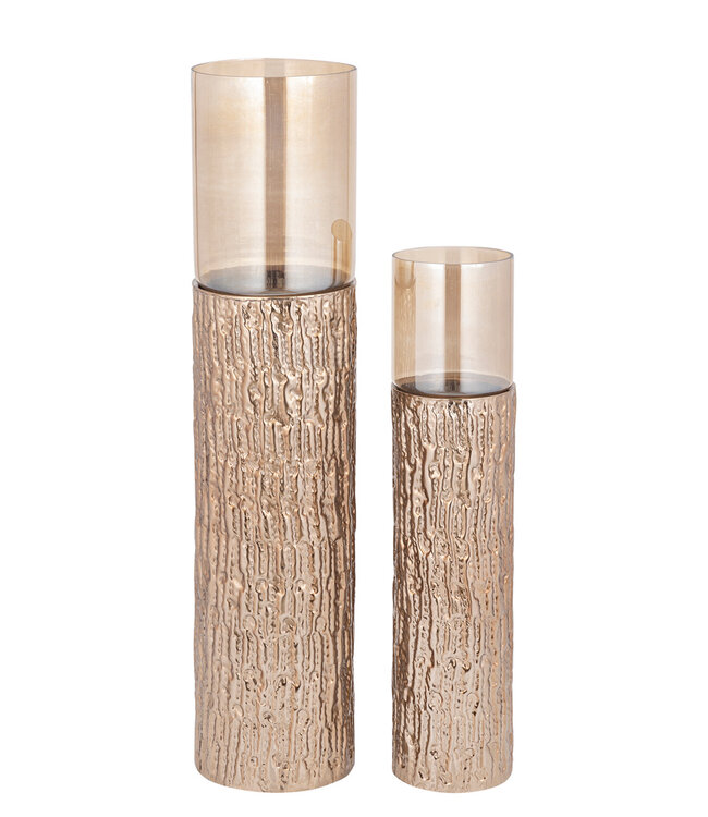 PTMD Rezy Stormlicht S | Ambergoud | H68 x D17 cm