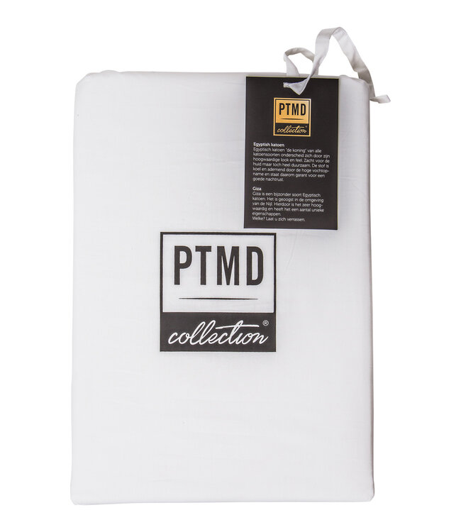 PTMD Dekbedovertrek Katoen | Wit | 200 x 220