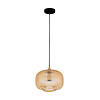 Juliet Amber Glazen Hanglamp Breed