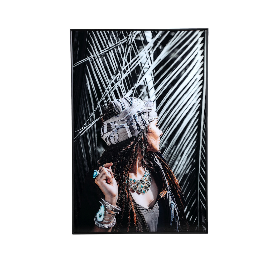 PTMD Melani Wandschilderij | Glas | H120 x B80 x D3 cm