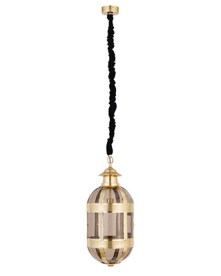 PTMD Hanglamp Mikk | Antiek Lusterglas | H71 x D31 cm