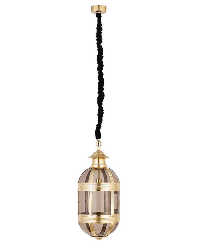 PTMD Hanglamp Mikk | Antiek Lusterglas | H71 x D31 cm
