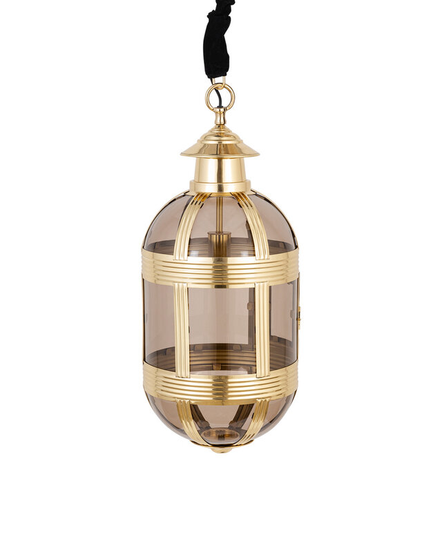 PTMD Hanglamp Mikk | Antiek Lusterglas | H71 x D31 cm