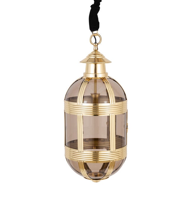 PTMD Hanglamp Mikk | Antiek Lusterglas | H71 x D31 cm