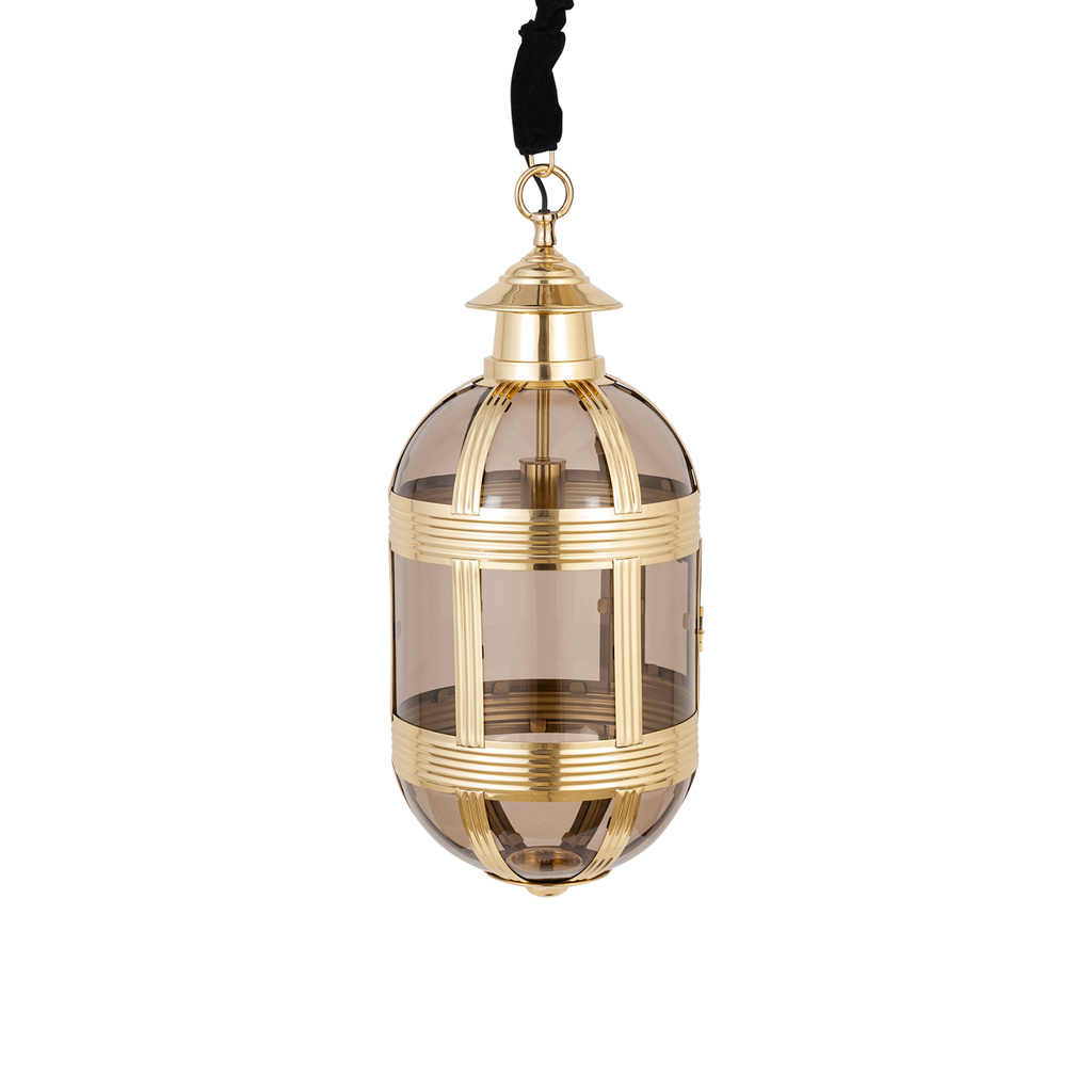 PTMD Hanglamp Mikk | Antiek Lusterglas | H71 x D31 cm