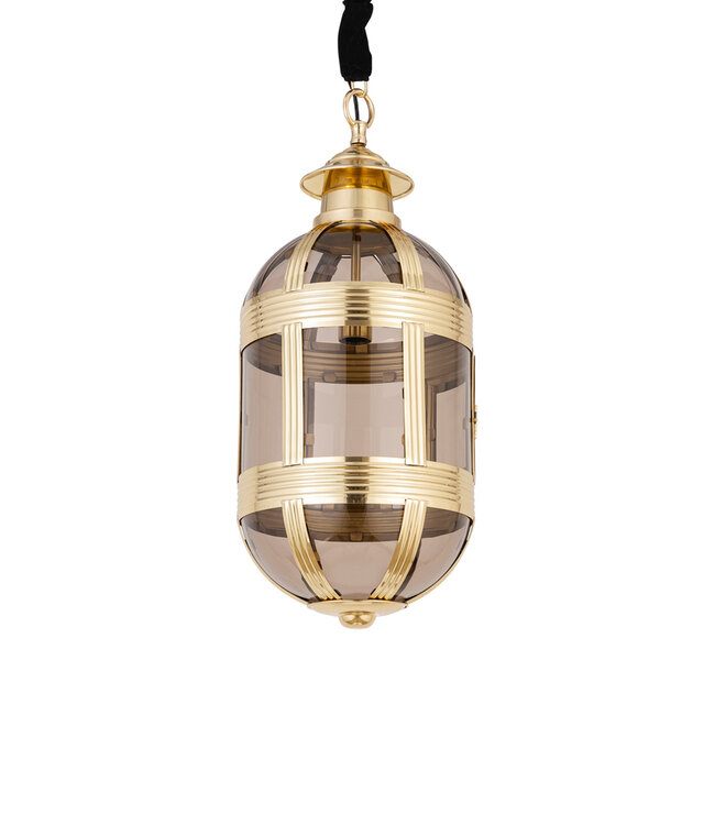 PTMD Hanglamp Mikk | Antiek Lusterglas | H71 x D31 cm