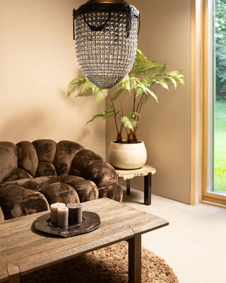 PTMD Lidde Crystal Oval Kroonluchter Lamp Klassiek L