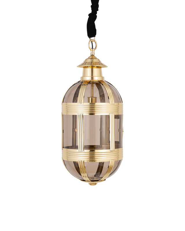 PTMD Hanglamp Mikk | Antiek Lusterglas | H71 x D31 cm