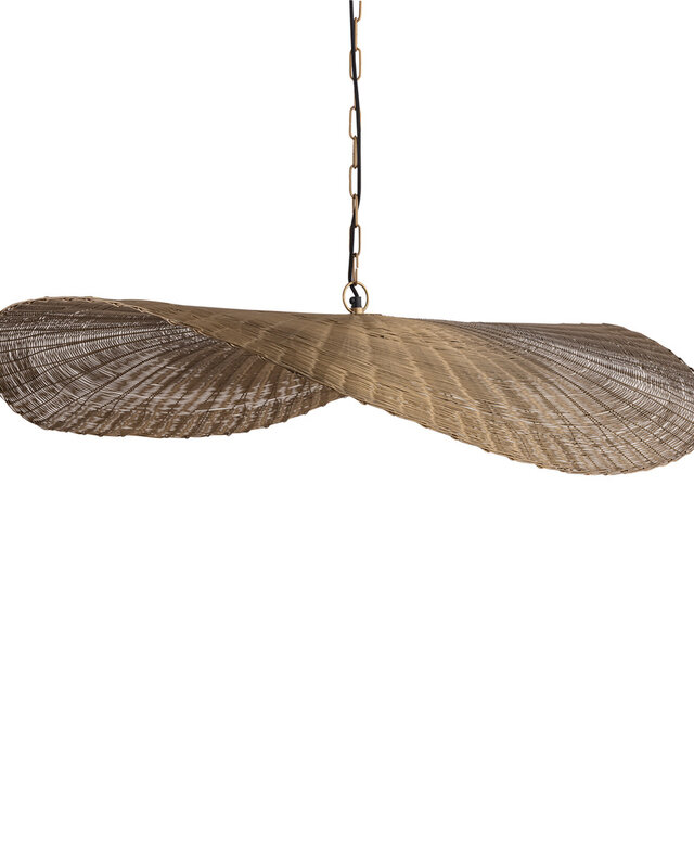 PTMD Shauney Gold Iron Wavy Hanglamp – 72 x 92 x 100 cm