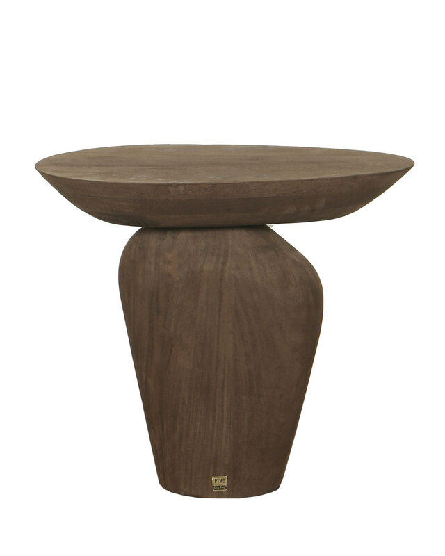 PTMD Harshad Bruine Mango Houten Bijzettafel Biologisch