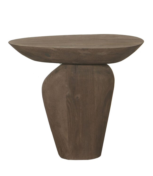 PTMD Harshad Bruine Mango Houten Bijzettafel Biologisch