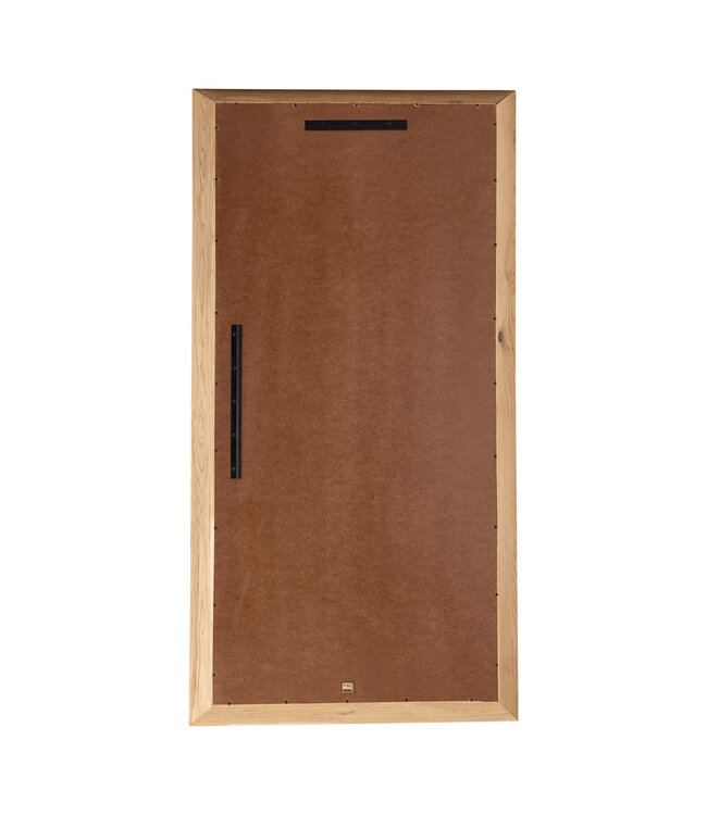 PTMD Chevar Natuurlijke Eikenhouten Rechthoekige Spiegel – 13 x 195 x 100