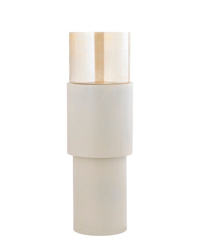 PTMD Cream Iron Vloerlamp