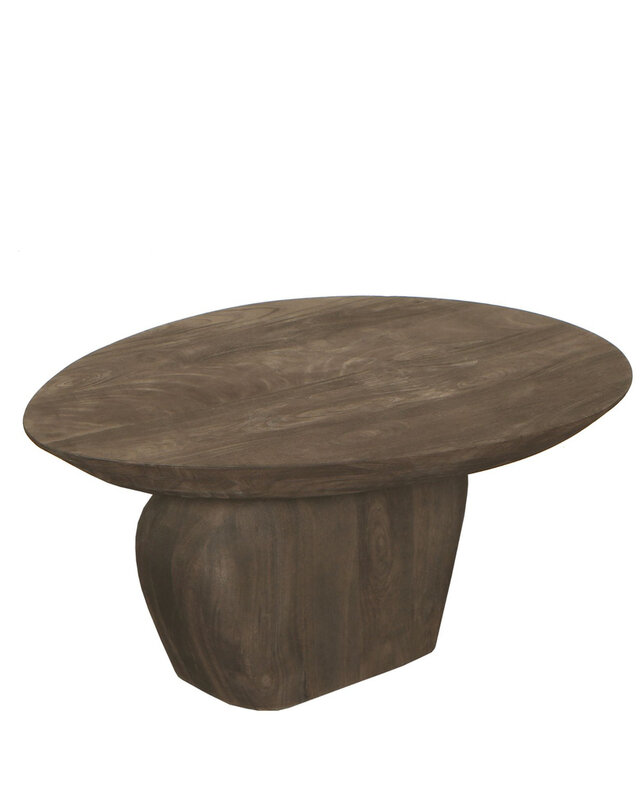 PTMD Harshad Salontafel van Rijk Bruin Mangohout – 60 x 35 x 70 cm