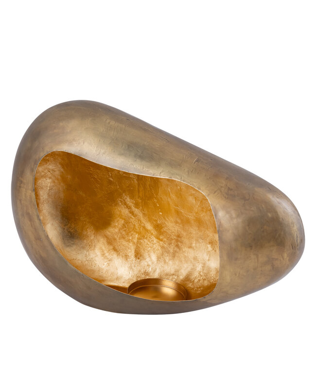 PTMD Belema Gouden IJzeren Organische Stormlicht L (set van 2)