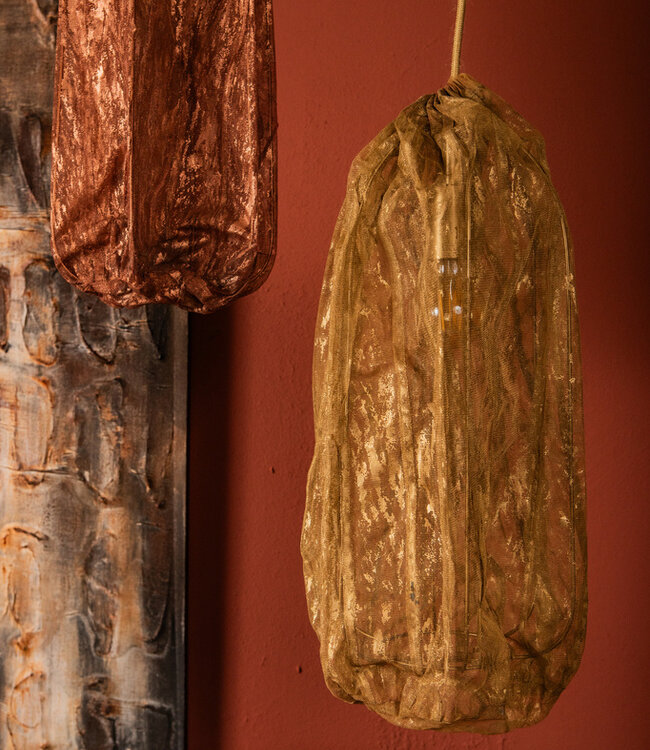 PTMD Maitia Hanglamp | Koper | H48 x D30 cm