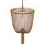 PTMD Solan Gold Iron Chains Round Hanging Lamp S