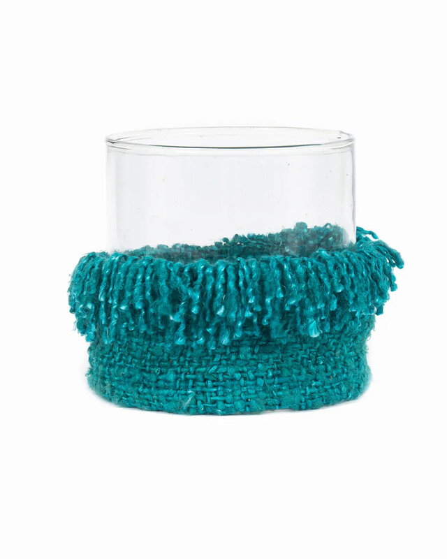 Bazar Bizar De Oh My Gee Kaarsenhouder - Aqua - XL
