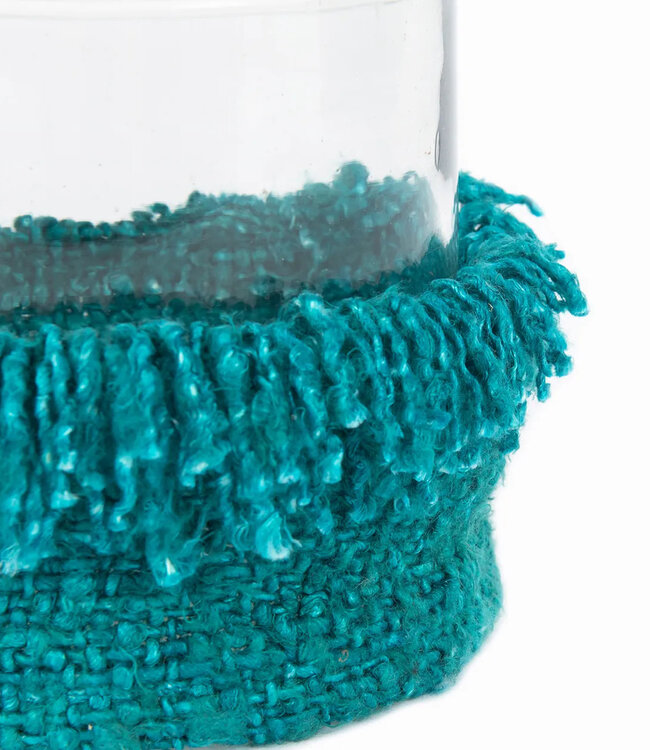 Bazar Bizar De Oh My Gee Kaarsenhouder - Aqua - XL