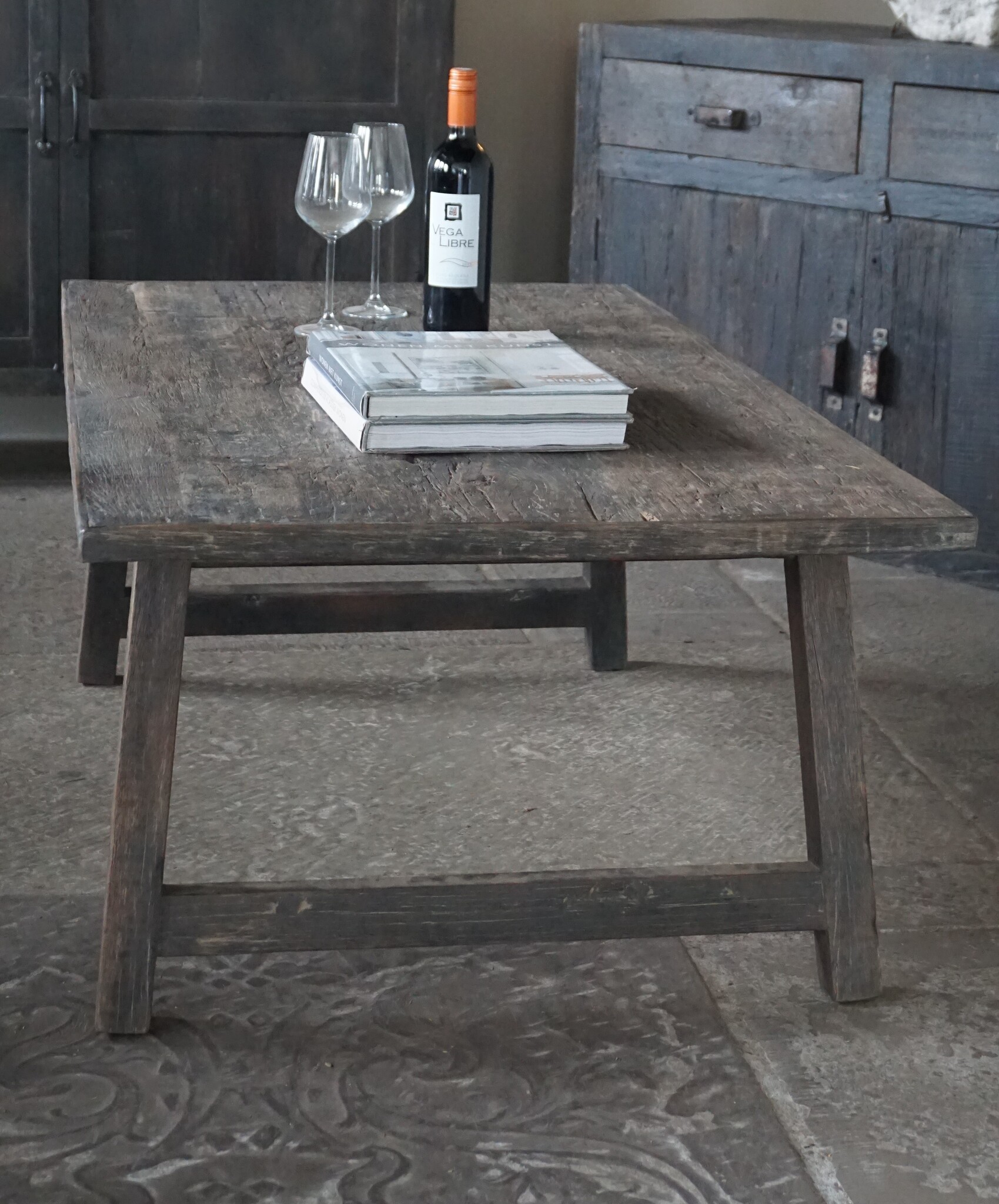 Rene Houtman Salontafel Lieke | Schuine A-Poten | Kies Maat