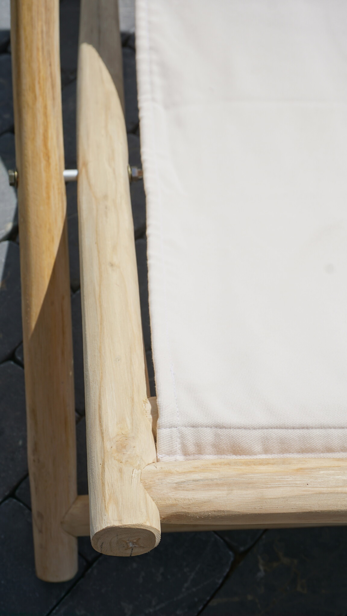Rene Houtman Strandstoel Teak | Vouwbaar | Naturel | H81 x B75 x D100 cm