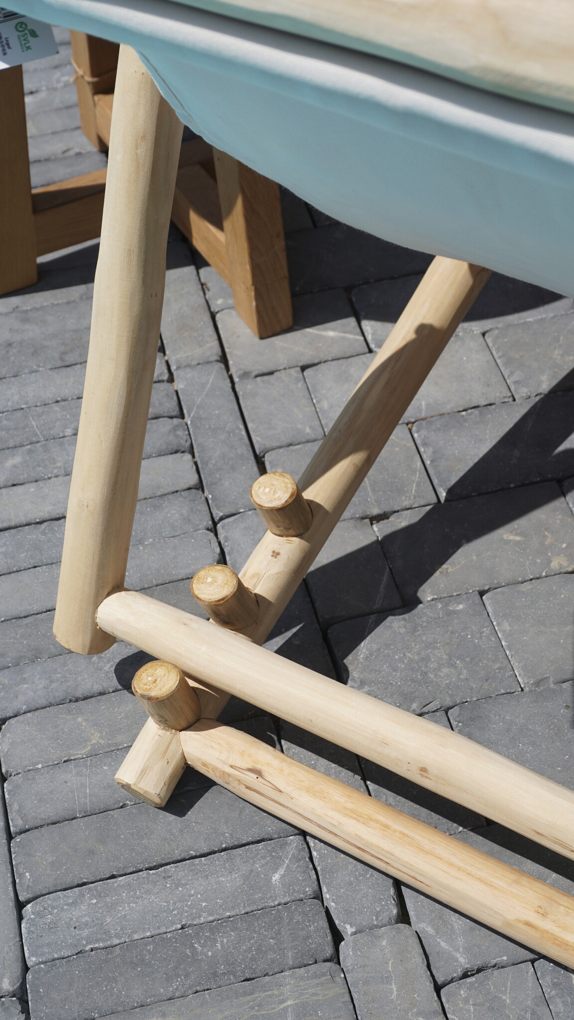 Rene Houtman Strandstoel Teak | Vouwbaar | Naturel | H81 x B75 x D100 cm