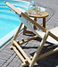 Rene Houtman Strandstoel Teak | Vouwbaar | Naturel | H81 x B75 x D100 cm
