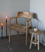 Rene Houtman Eetkamerstoel Teak/Abaca | Naturel | H80 x B57 x D54 cm