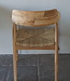 Rene Houtman Eetkamerstoel Teak/Abaca | Naturel | H80 x B57 x D54 cm