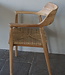 Rene Houtman Eetkamerstoel Teak/Abaca | Naturel | H80 x B57 x D54 cm