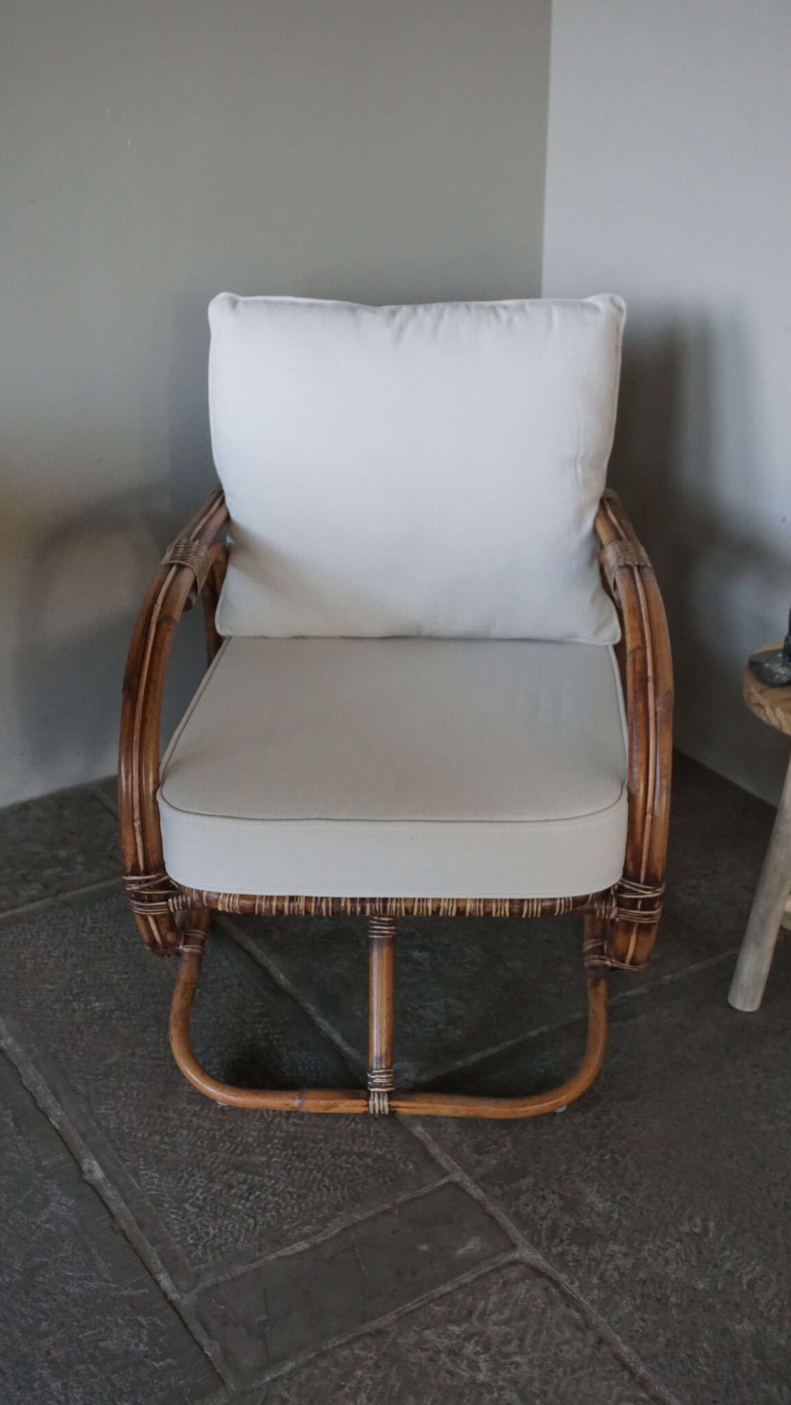 Rene Houtman Loungestoel Harald | Rotan | H76 x B63 x D90 cm