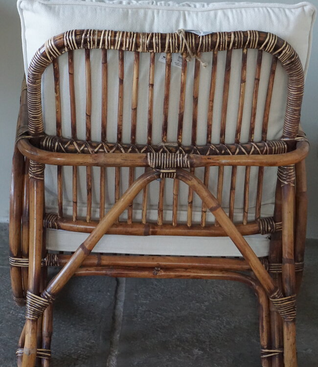 Rene Houtman Loungestoel Harald | Rotan | H76 x B63 x D90 cm