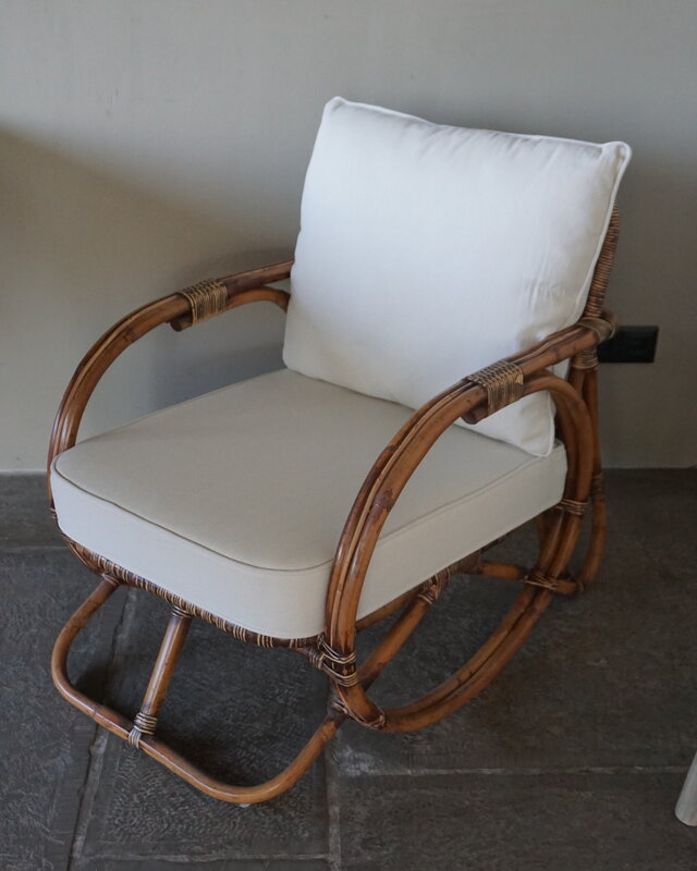 Rene Houtman Loungestoel Harald | Rotan | H76 x B63 x D90 cm