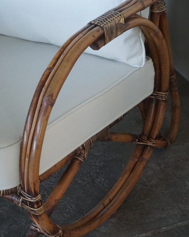 Rene Houtman Loungestoel Harald | Rotan | H76 x B63 x D90 cm