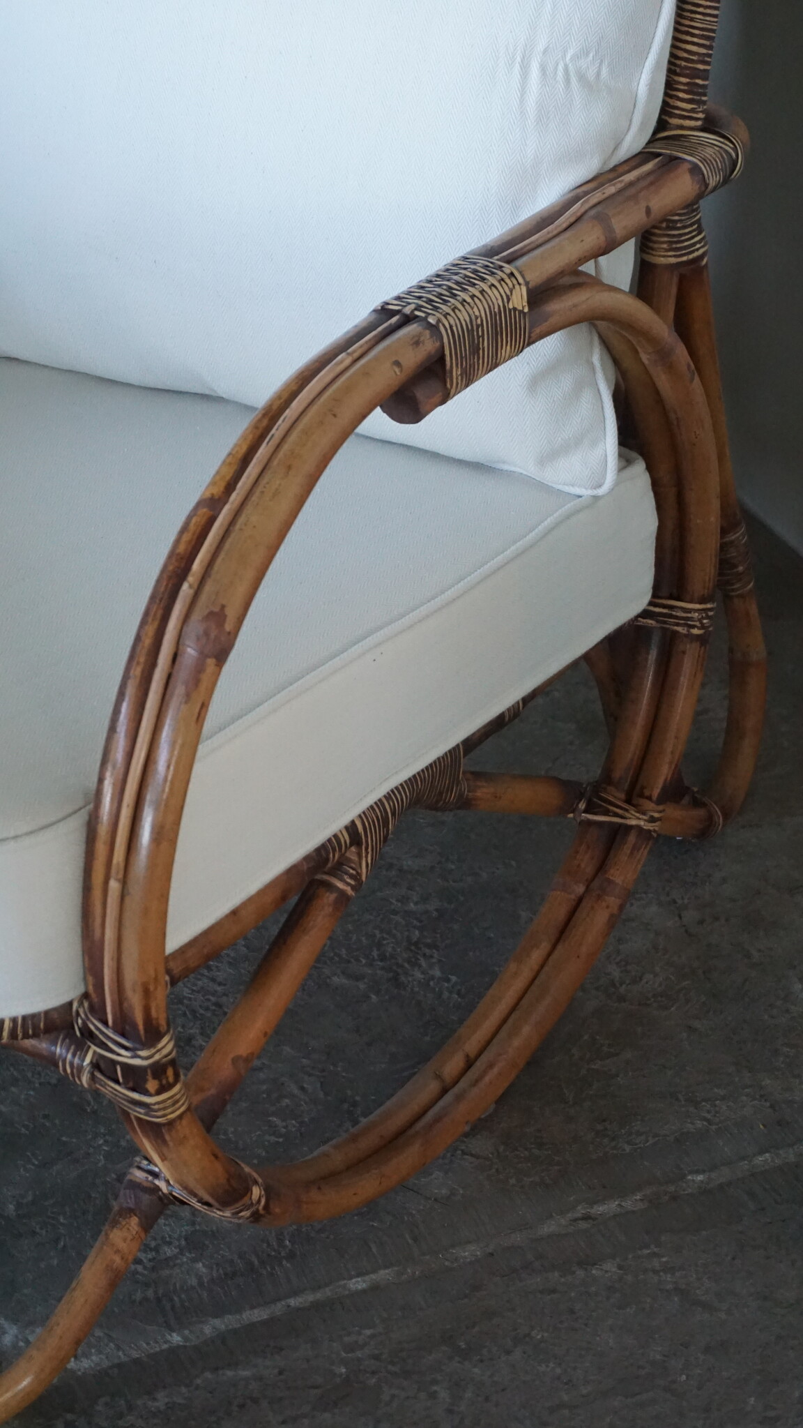 Rene Houtman Loungestoel Harald | Rotan | H76 x B63 x D90 cm