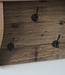 Rene Houtman Landelijke Kapstok | Oud Hout | B90 x H34,5 x D20 cm
