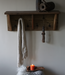 Rene Houtman Landelijke Kapstok | Oud Hout | B90 x H34,5 x D20 cm