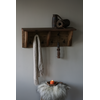 Landelijke Kapstok | Oud Hout | B90 x H34,5 x D20 cm