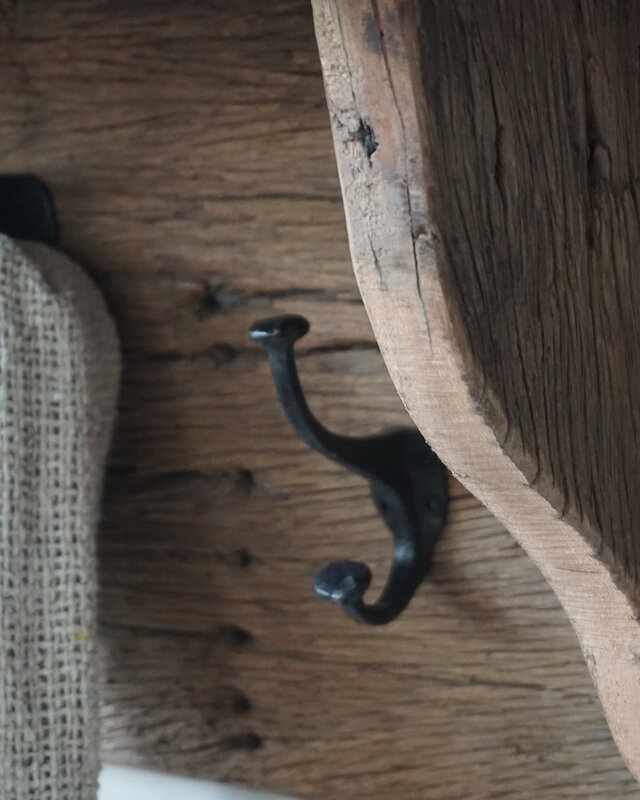 Rene Houtman Landelijke Kapstok | Oud Hout | B120 x H36 x D25 cm