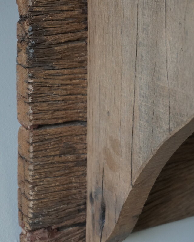 Rene Houtman Landelijke Kapstok | Oud Hout | B120 x H36 x D25 cm