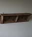 Rene Houtman Landelijke Kapstok | Oud Hout | B120 x H36 x D25 cm