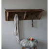 Landelijke Kapstok | Oud Hout | B120 x H36 x D25 cm