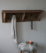 Rene Houtman Landelijke Kapstok | Oud Hout | B120 x H36 x D25 cm