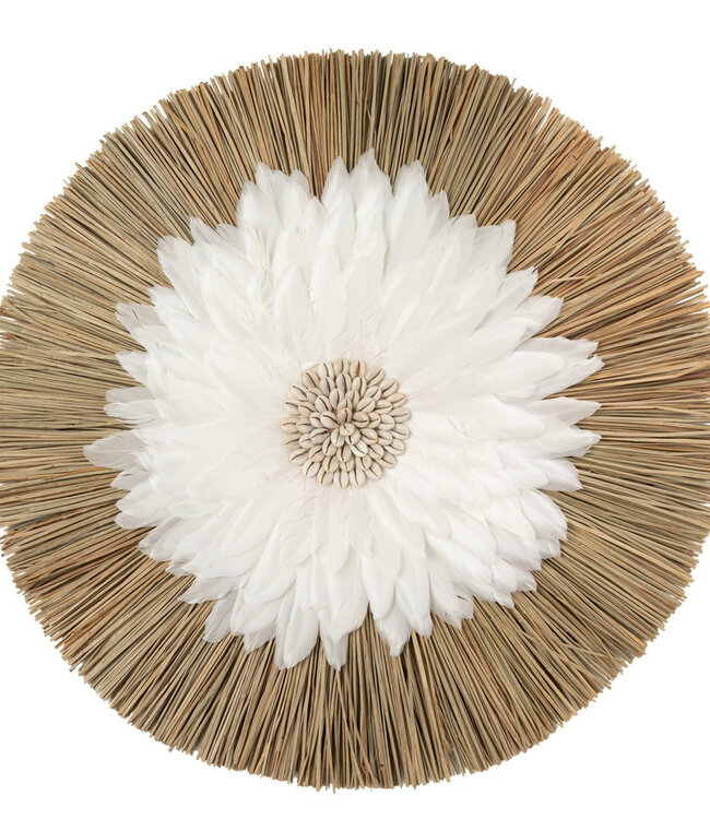 Bazar Bizar The Alang Feathers Juju - Natural White