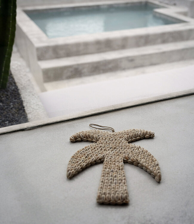 Bazar Bizar De Schelp Palmboom - Natuurlijk