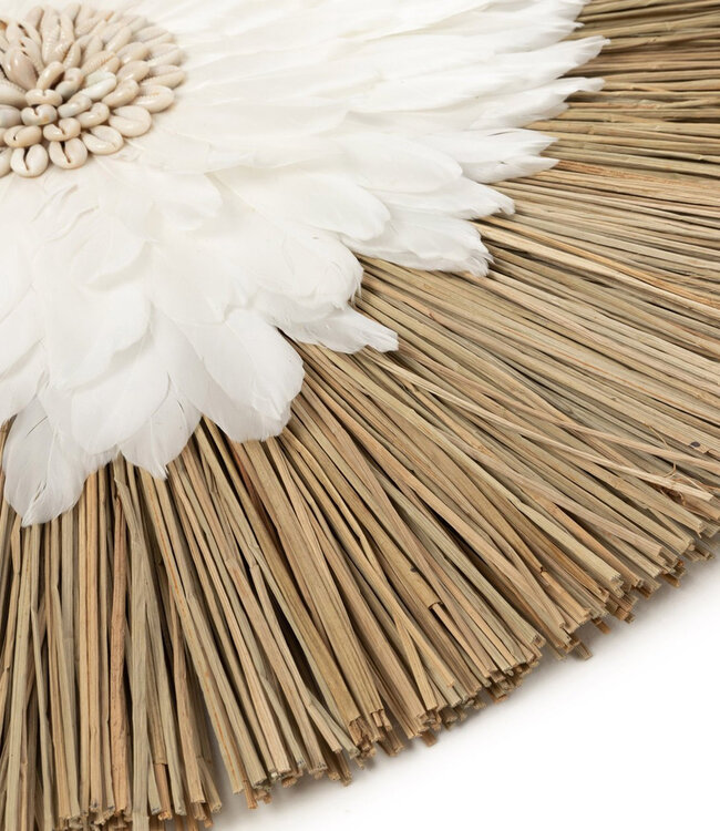 Bazar Bizar The Alang Feathers Juju - Natural White